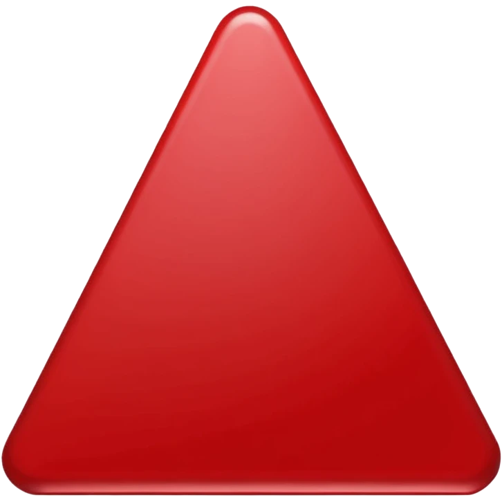red triangle emoji