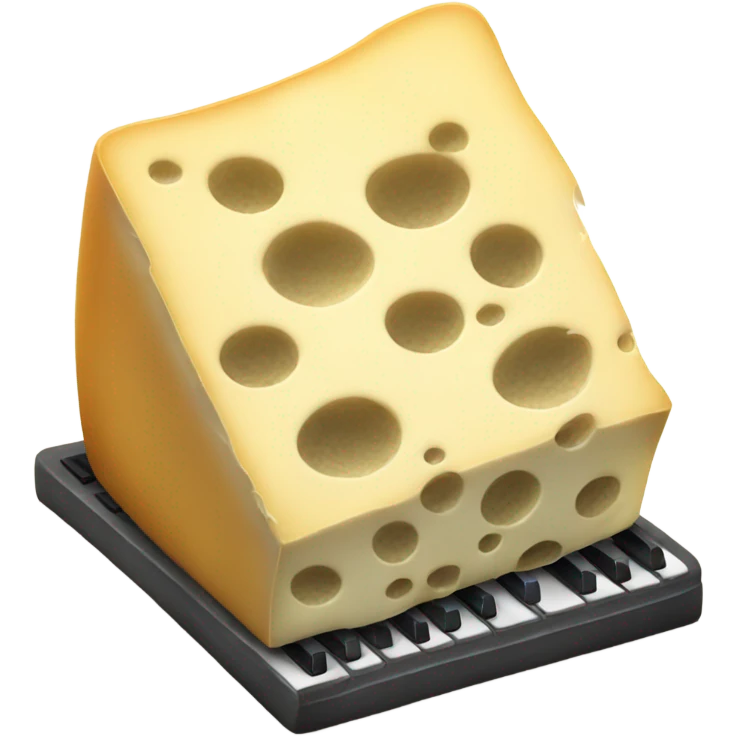 Cheese keyboard emoji
