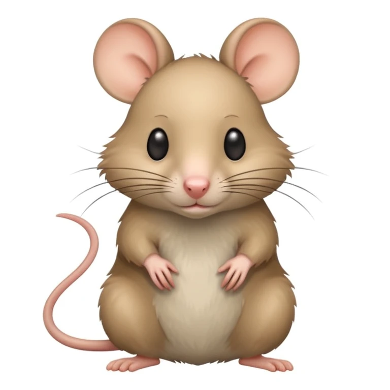 rat beige emoji