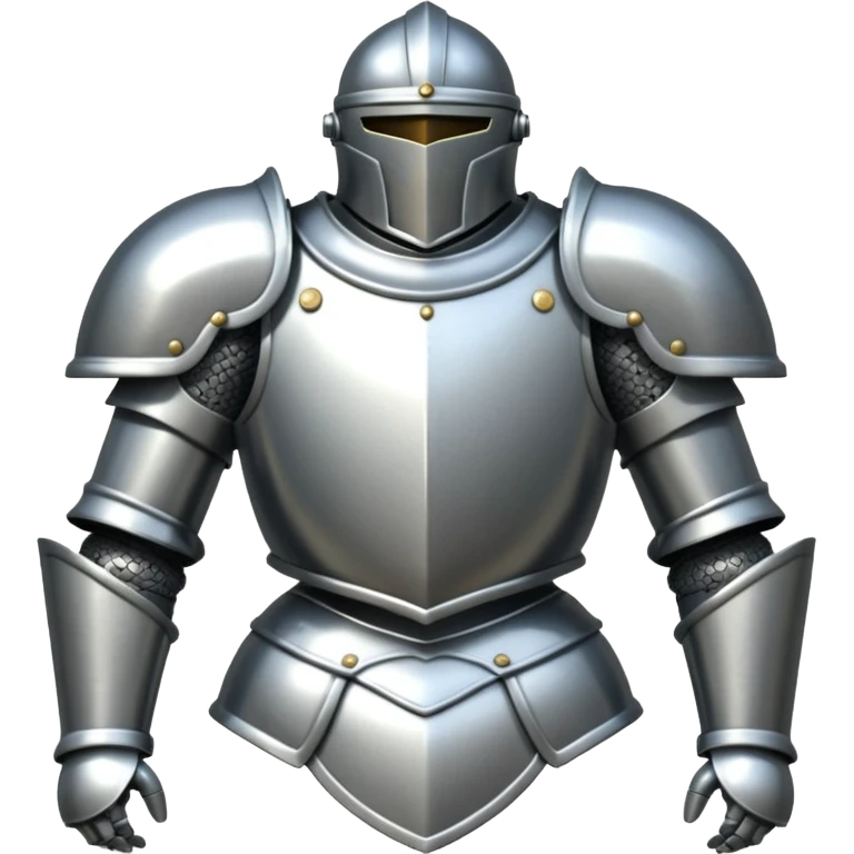 Suit of Armor on display  emoji