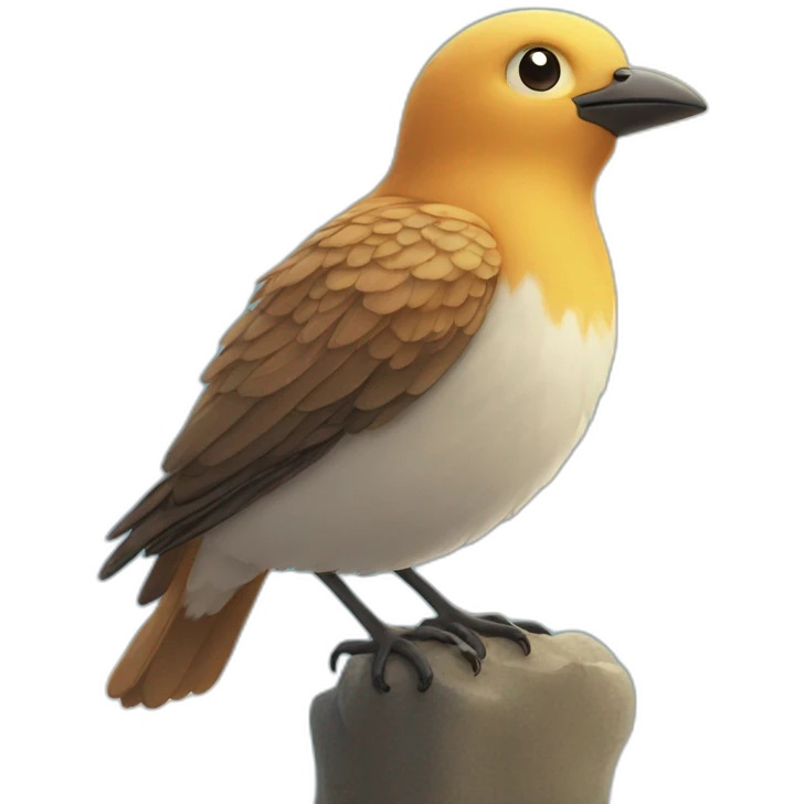 bird in sky emoji