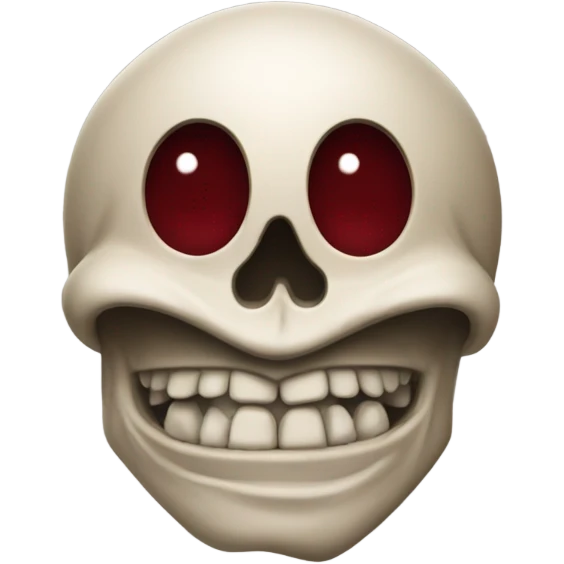 Brutus the Buckeye, skull / bones emoji