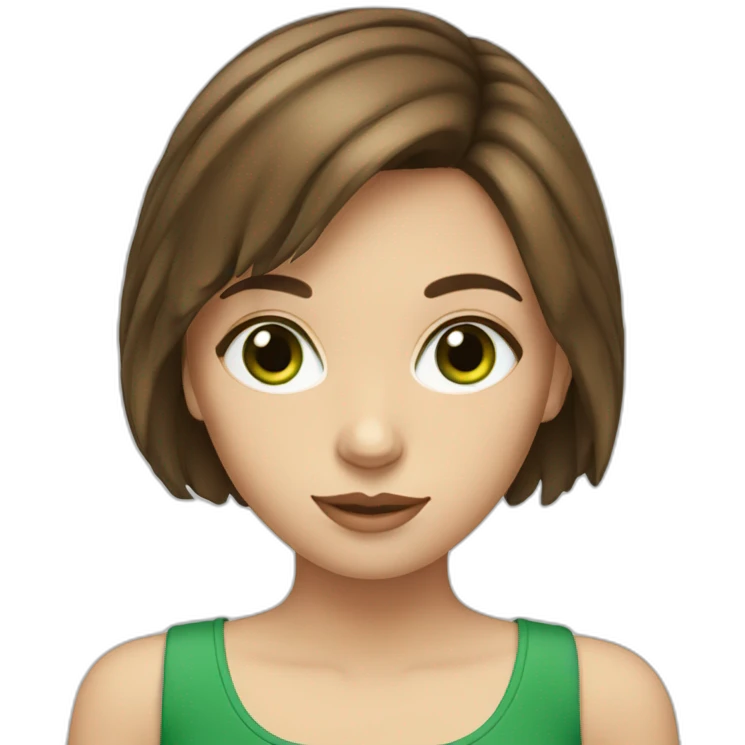 french-girl-with-brown-hair-big-green-eyes emoji