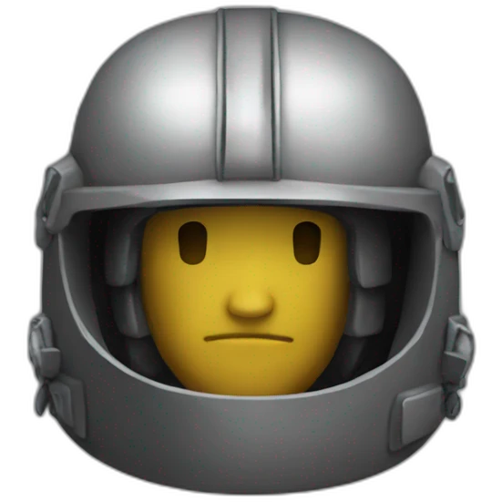 Underground helmet emoji