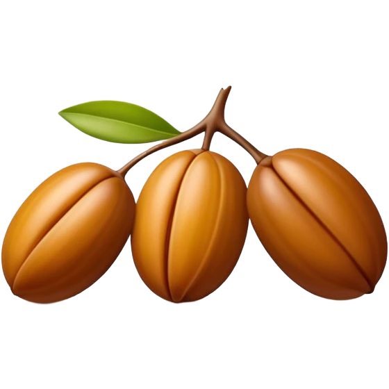 jojoba fruit emoji