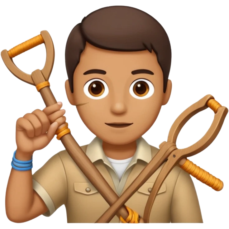 slingshot cartoon emoji