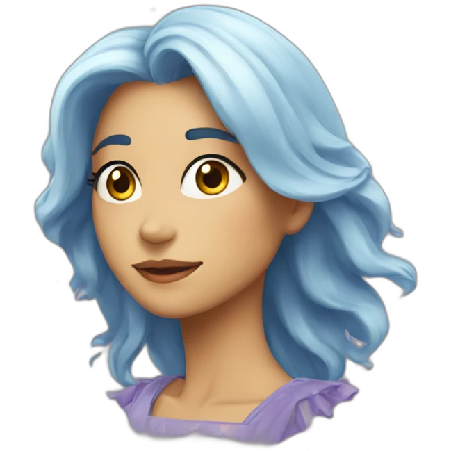 Luna vestida de estrellas emoji