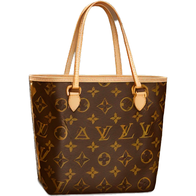louis vuitton shopping bag emoji