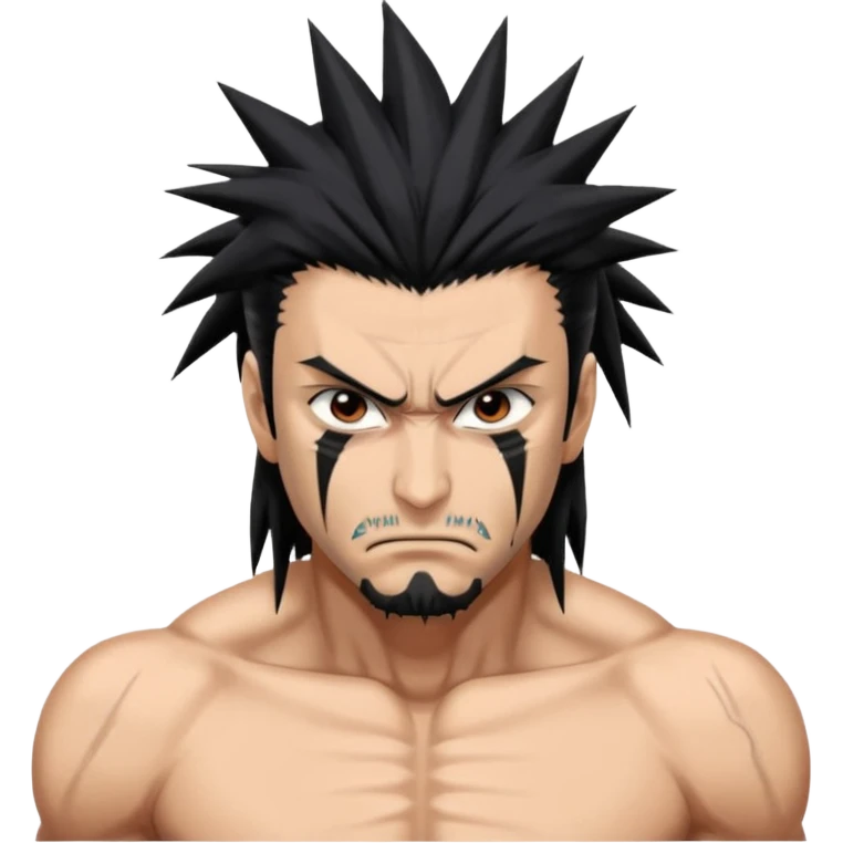 Kenpachi from bleach  emoji