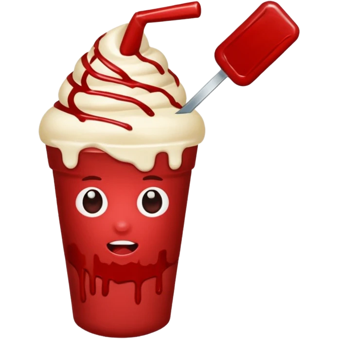 xixi com sangue emoji