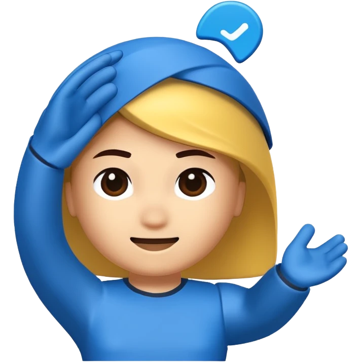 Roblox verified blue emoji
