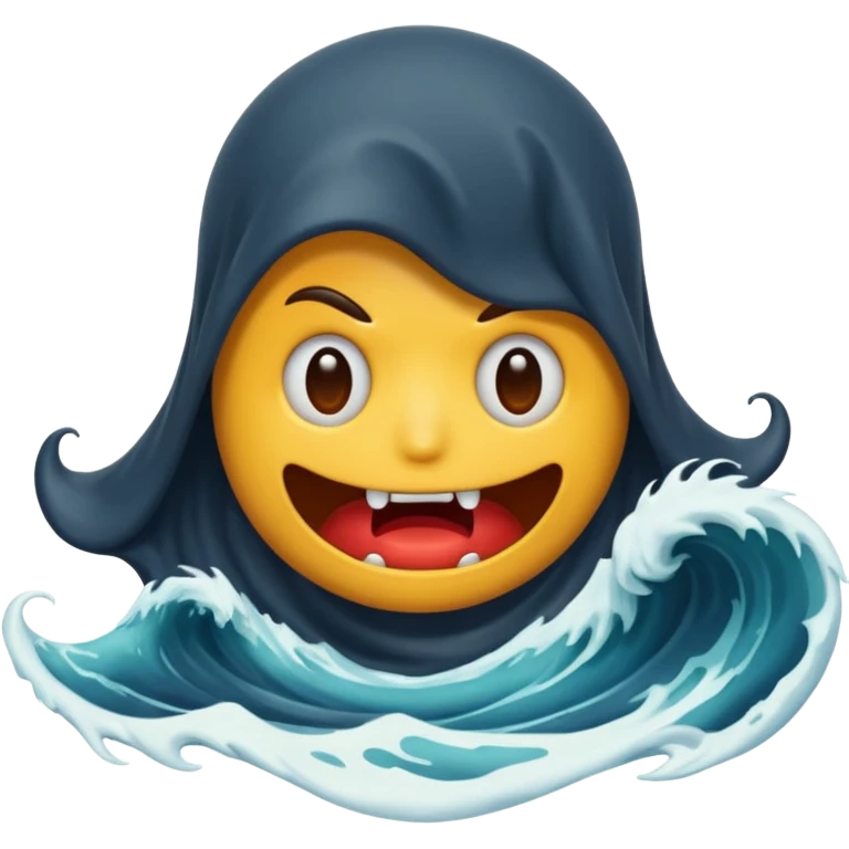 Terror - extreme fear, more intense than regular fear emoji