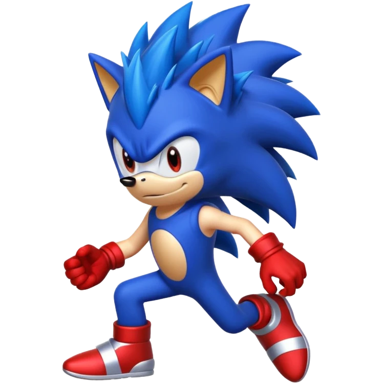 Red Sonic emoji