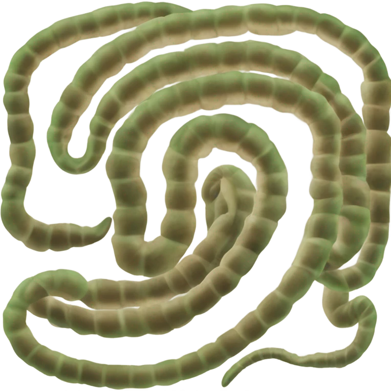Worm emoji