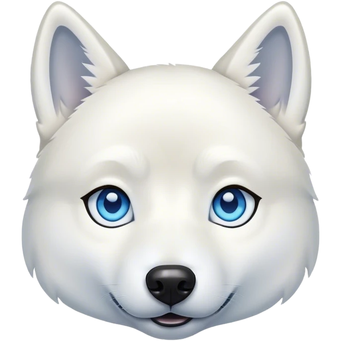 White husky emoji