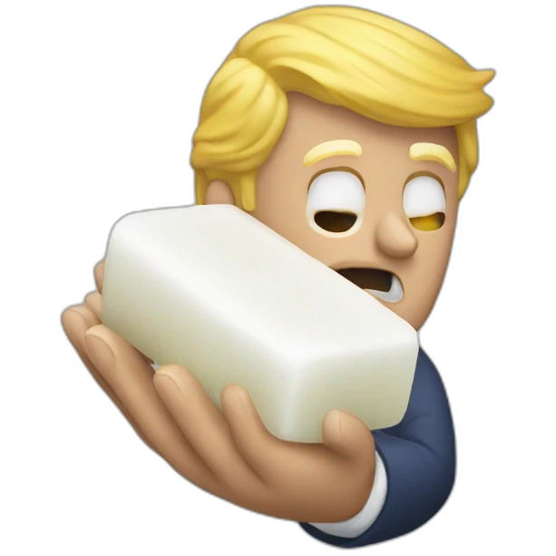 trump-holding-soap emoji
