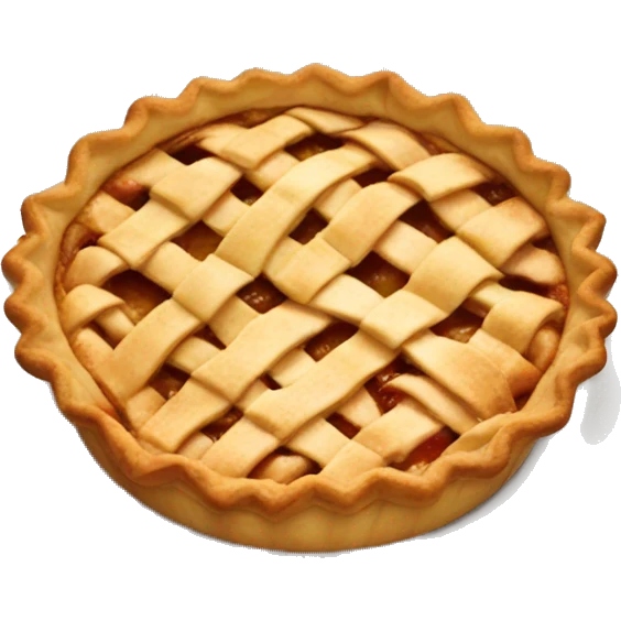 Apple pie emoji