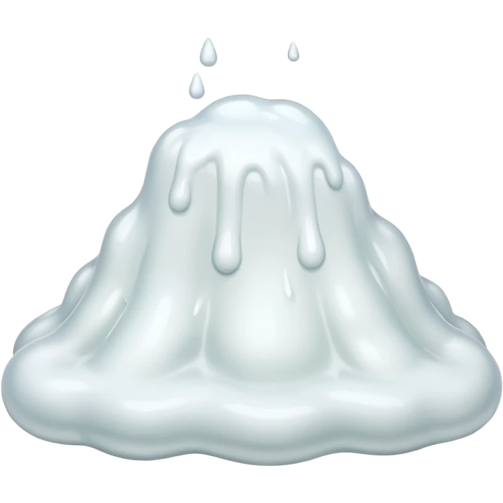 white slime emoji