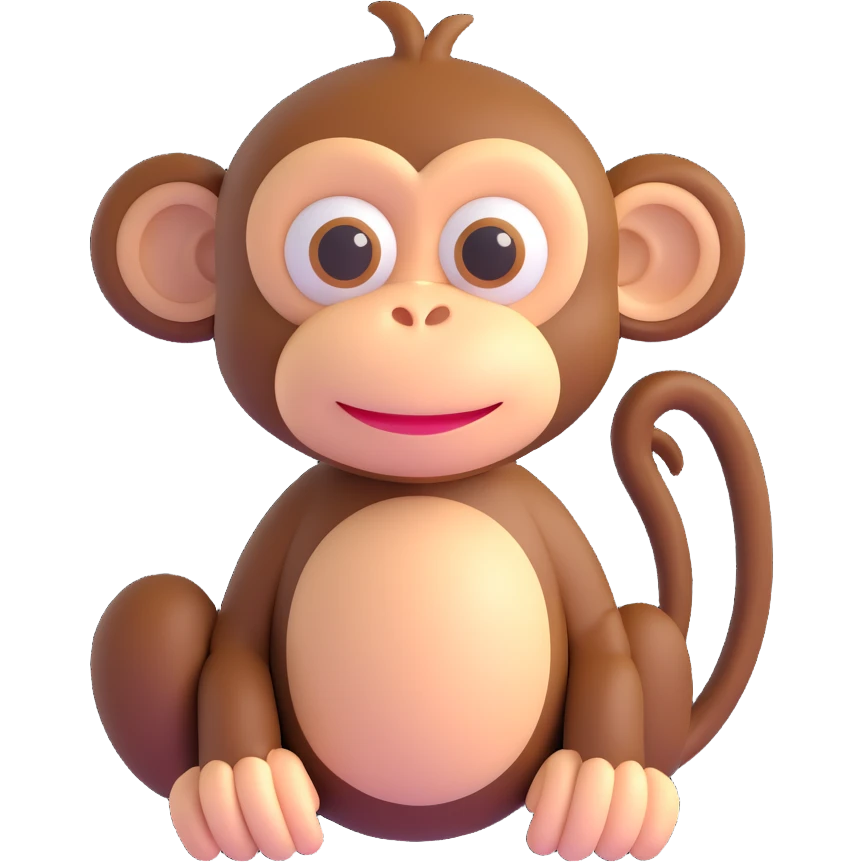 Monkey emoji