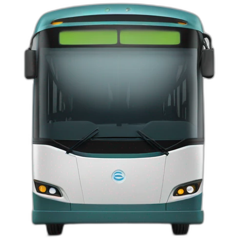 new electric bus emoji