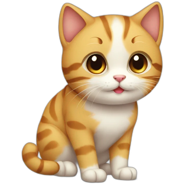 Cat cute emoji