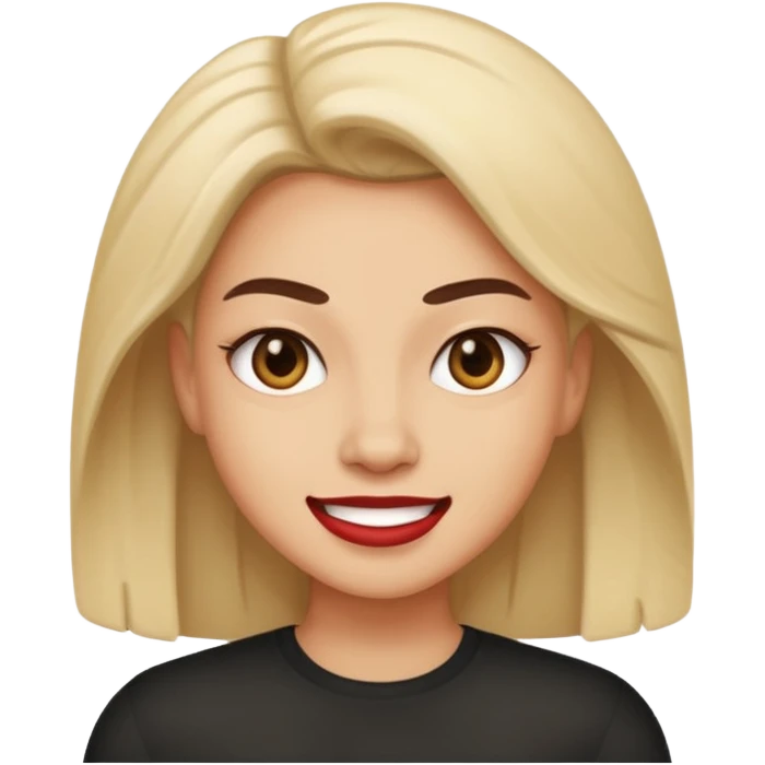 Sassy slay smile emoji with atitude  emoji