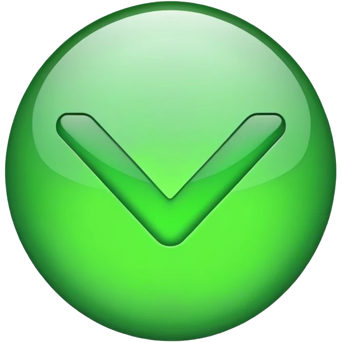 green tick emoji