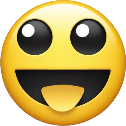 smiley face with lase eyes emoji