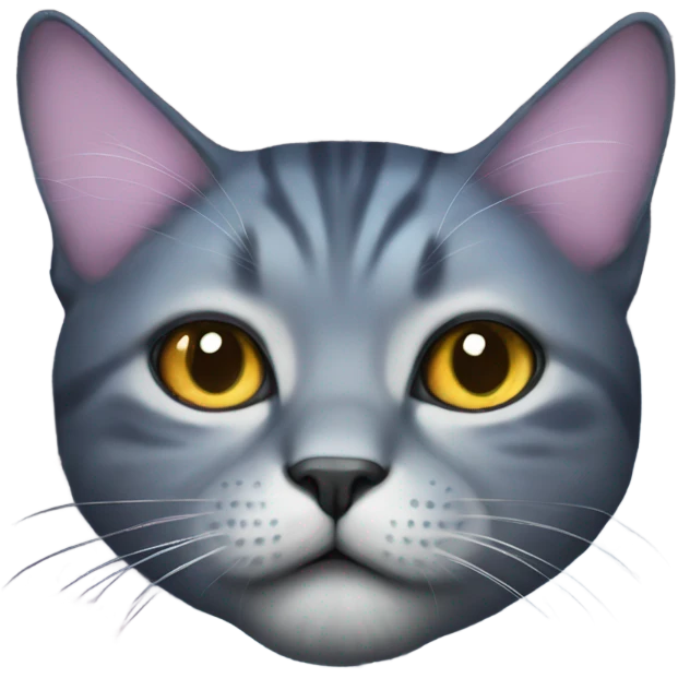 Cosmic sized cat creating galaxys emoji