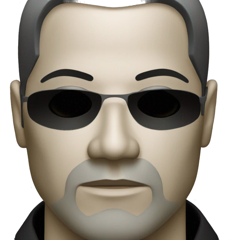 neo from the matrix emoji