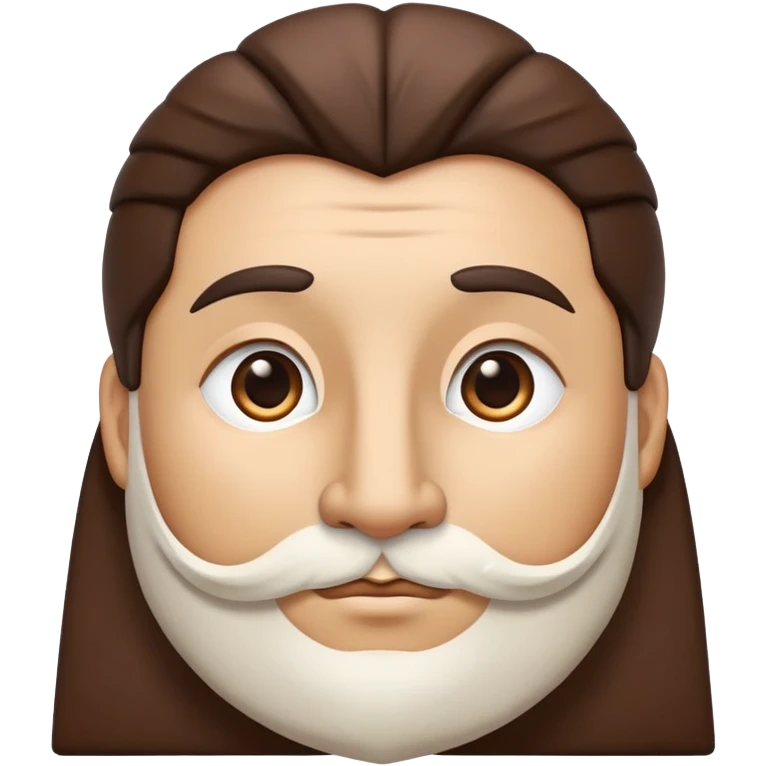 cinematic-noble-brown-and-white-co-portrait-emoji,-poised-and-regal,-with-a-large,-sturdy-build-and-a-beautifully-patterned-hide-of-rich-brown-accented-by-crisp-white-patches,-deep-set-soulful-brown-eyes,-simplified-yet-sharp-and-sophisticated emoji