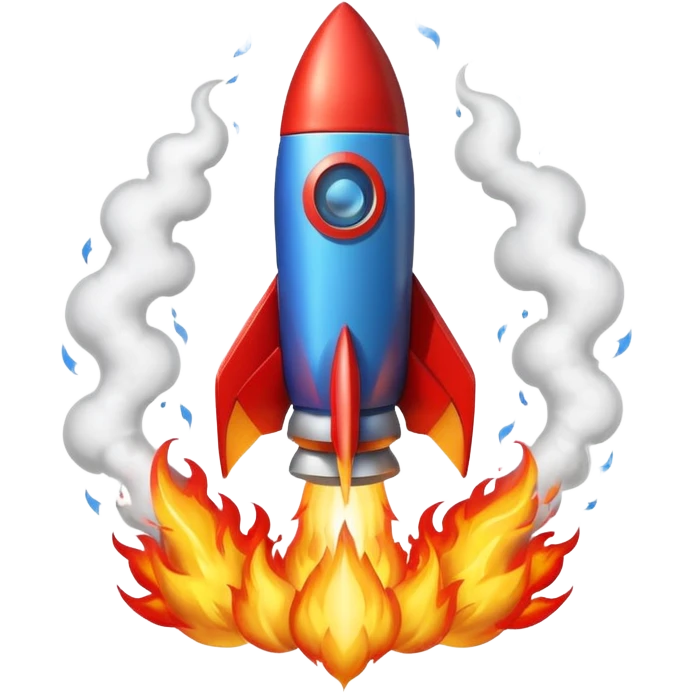 rocket launch emoji