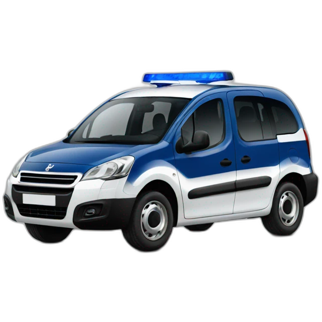Peugeot-partner police emoji