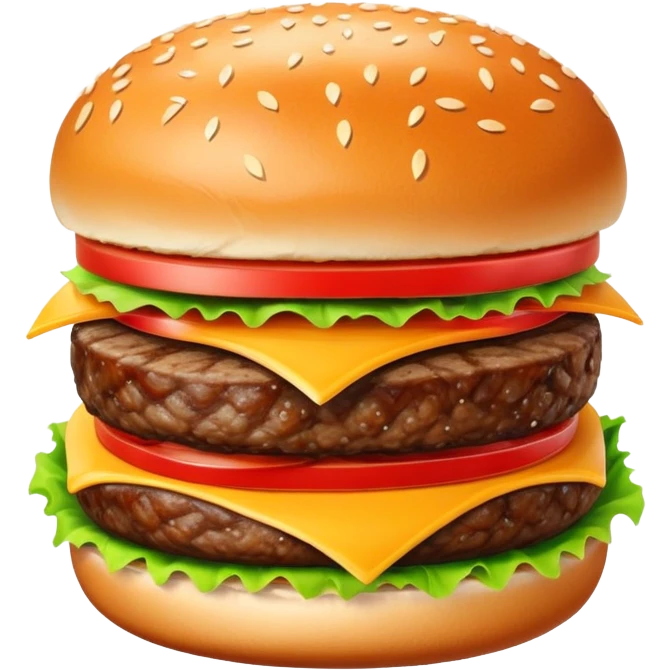 Wagyu hamburger  emoji