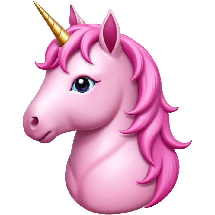 pink unicorn emoji