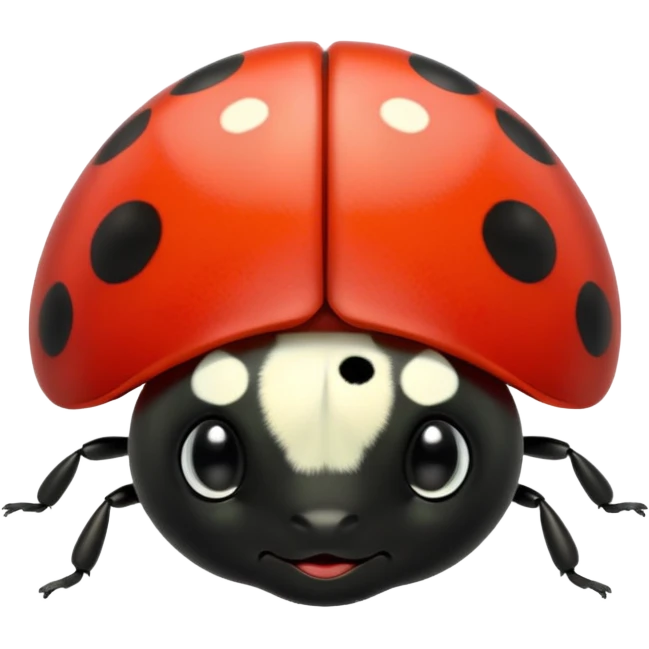 green cute lady bug emoji