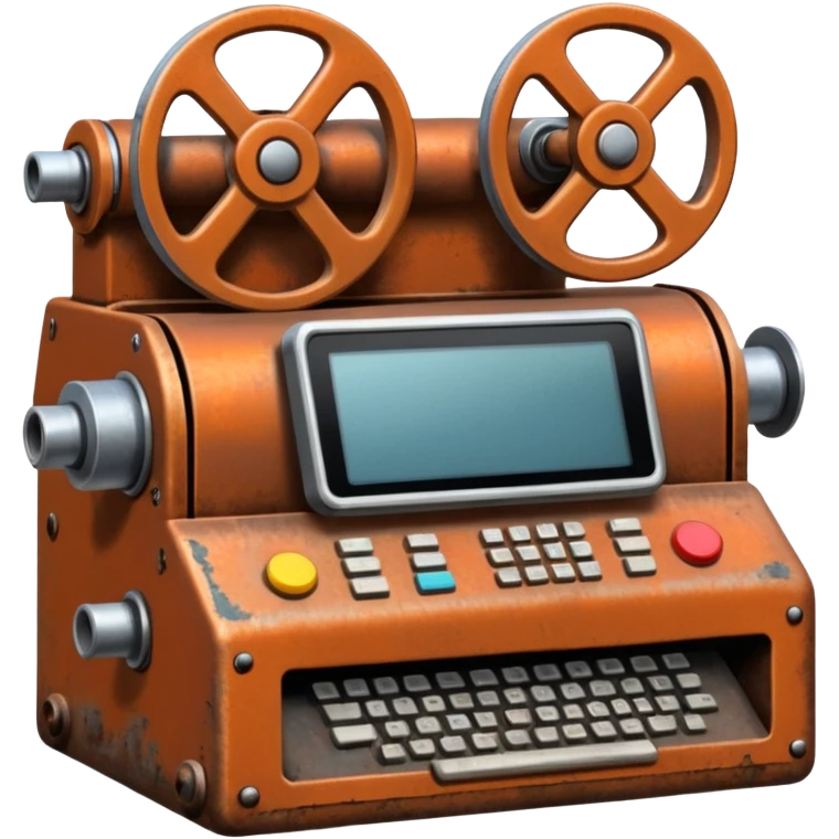 1980s machinery and equipment emoji