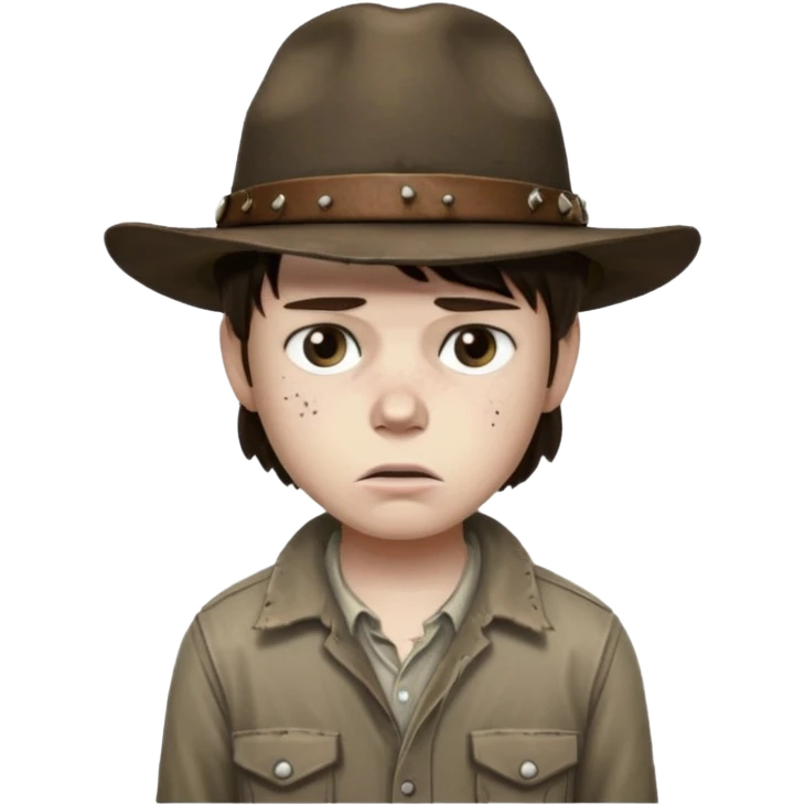 The walking dead carlcarl emoji