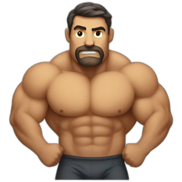 buff emoji man emoji