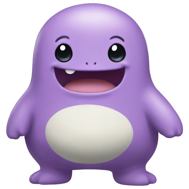 Purple ditto Pokémon emoji