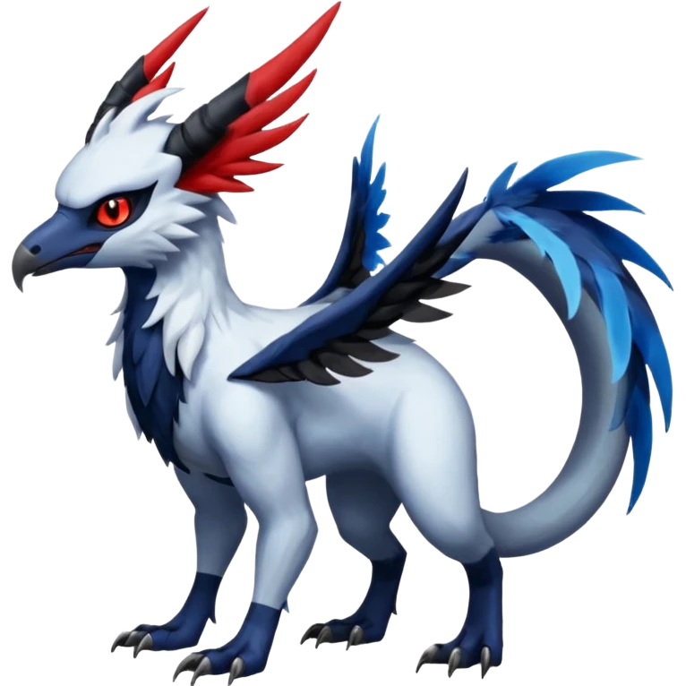 Trico-Nargacuga-Silvally-Absol-fusion emoji