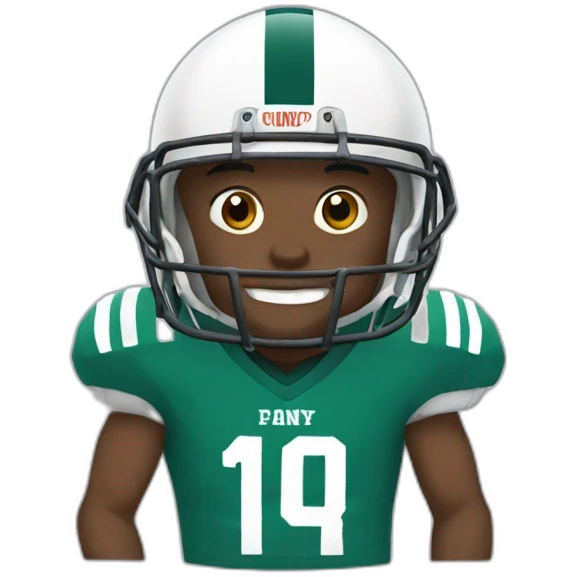 football player emoji