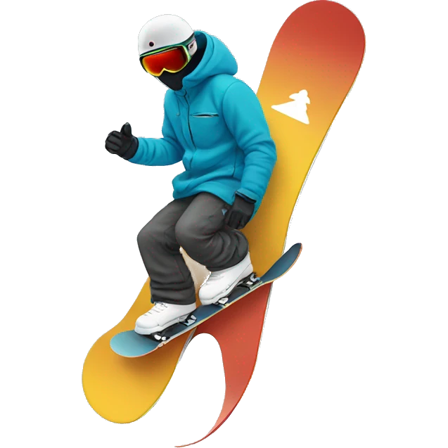 Snowboard emoji