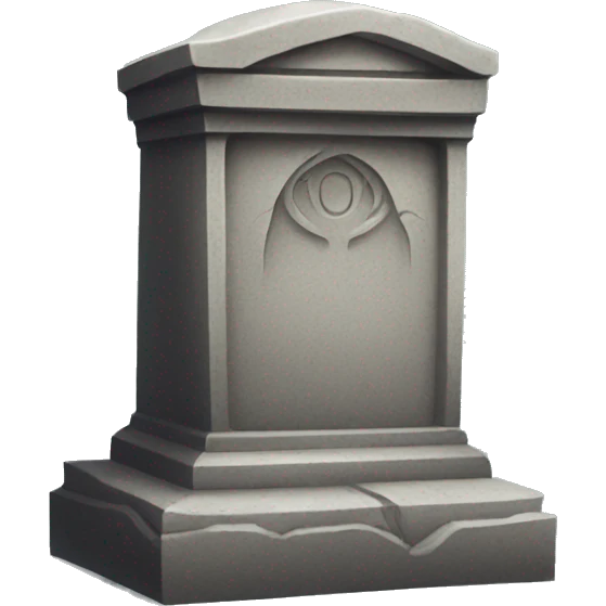 tomb stone emoji