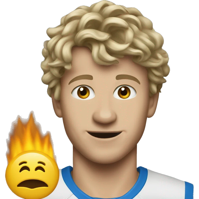 Jannik Sinner winning emoji