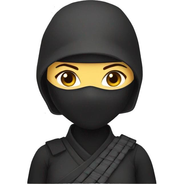 Ninja mujer emoji