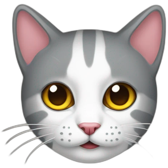 gato con una corbata emoji
