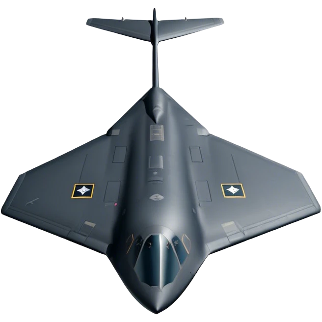 B-2 Spirit bomber - Northrop B-2 (Model Year: 2021) (Iconic colour: Stealth black) emoji