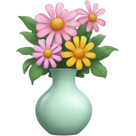 flowers in a vase emoji