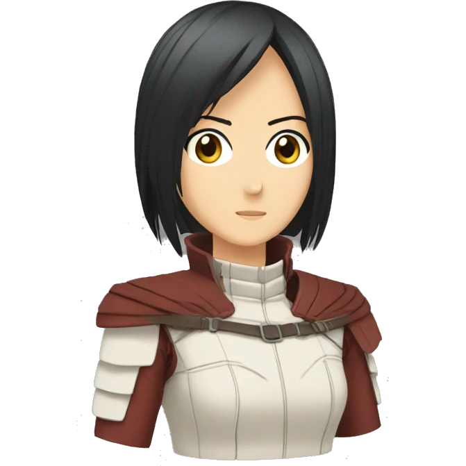mikasa ackermann emoji
